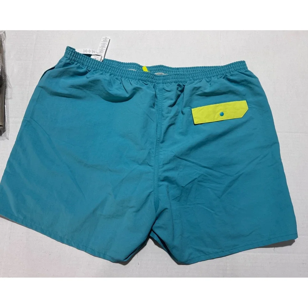 Patagonia Baggies Shorts Mens XXL Teal Green 57022 Nylon Mesh Liner Swim‎